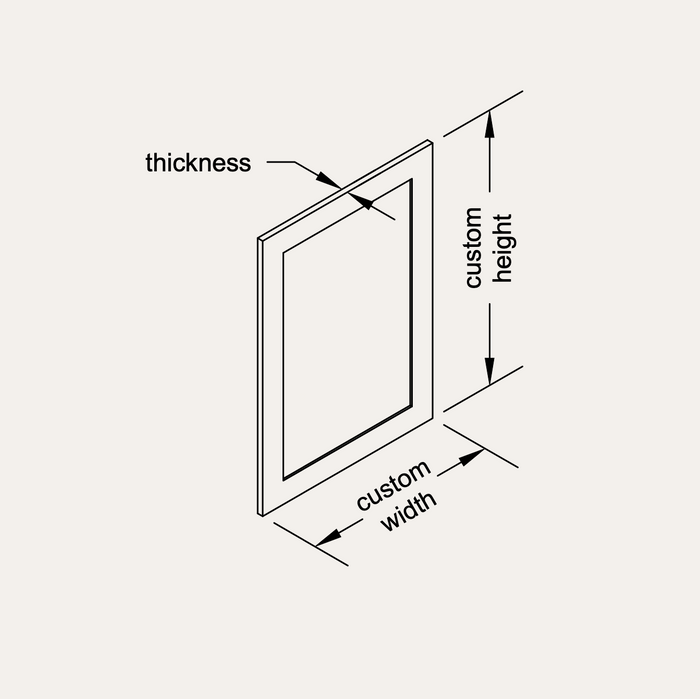 Custom Sized False Doors