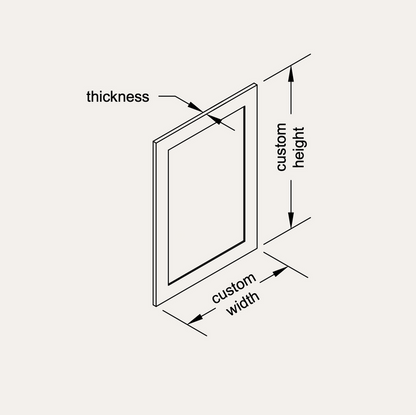 Custom Sized False Doors