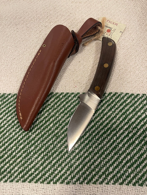 GROHMANN HUNTING KNIVES - R104SF- The Flat-Grind Mini Skinner - $120.00