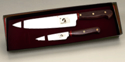 GROHMANN KITCHEN-2005R- 2 Pc Chef Set (8" chef and paring)giftbox-$107