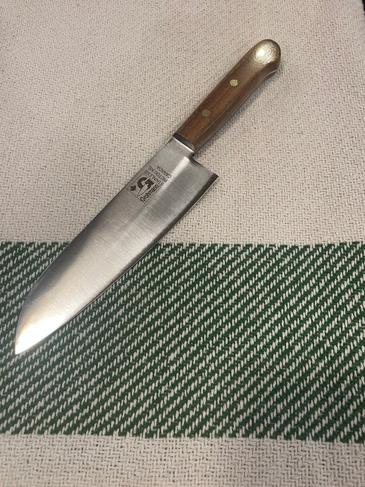 GROHMANN KITCHEN KNIVES - 6" SANTOKU Rswd/full tang  # 209FT-6    $95.00
