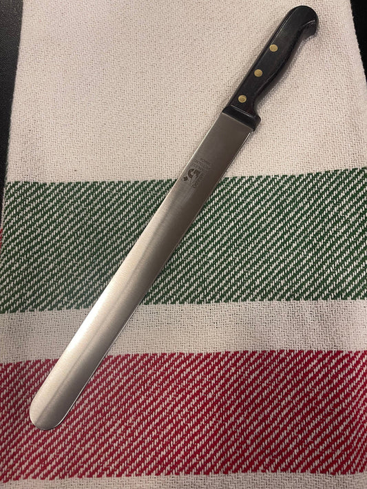 GROHMANN KITCHEN KNIVES  206-12 12" Slicer Rosewood Handle  - $84.00