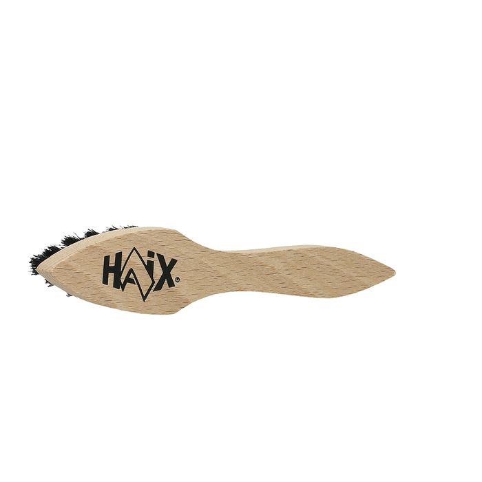 Small HAIX detailing brush for cleaning boot seams and folds