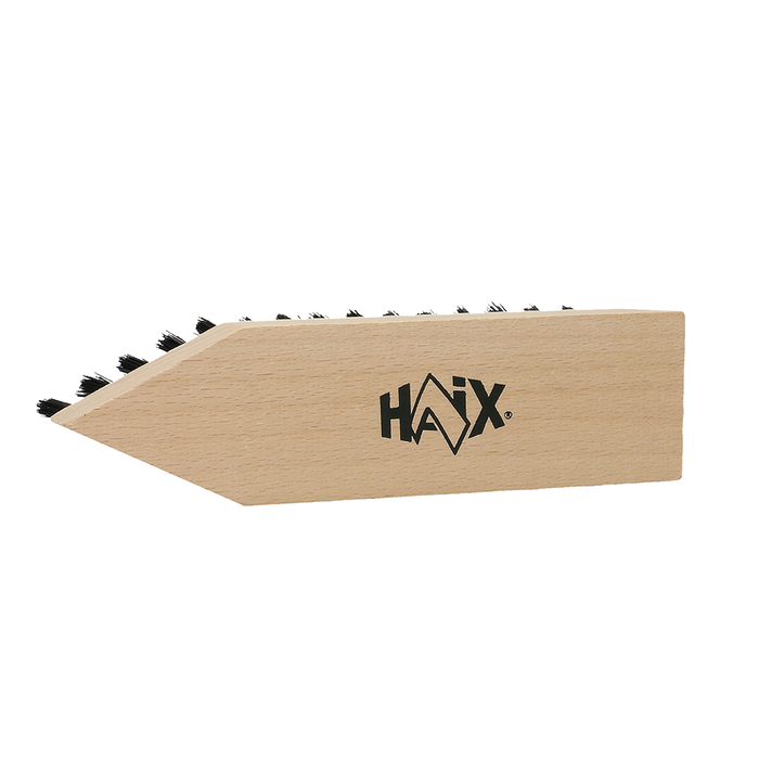 Large soft-bristle HAIX brush for maintaining leather boots