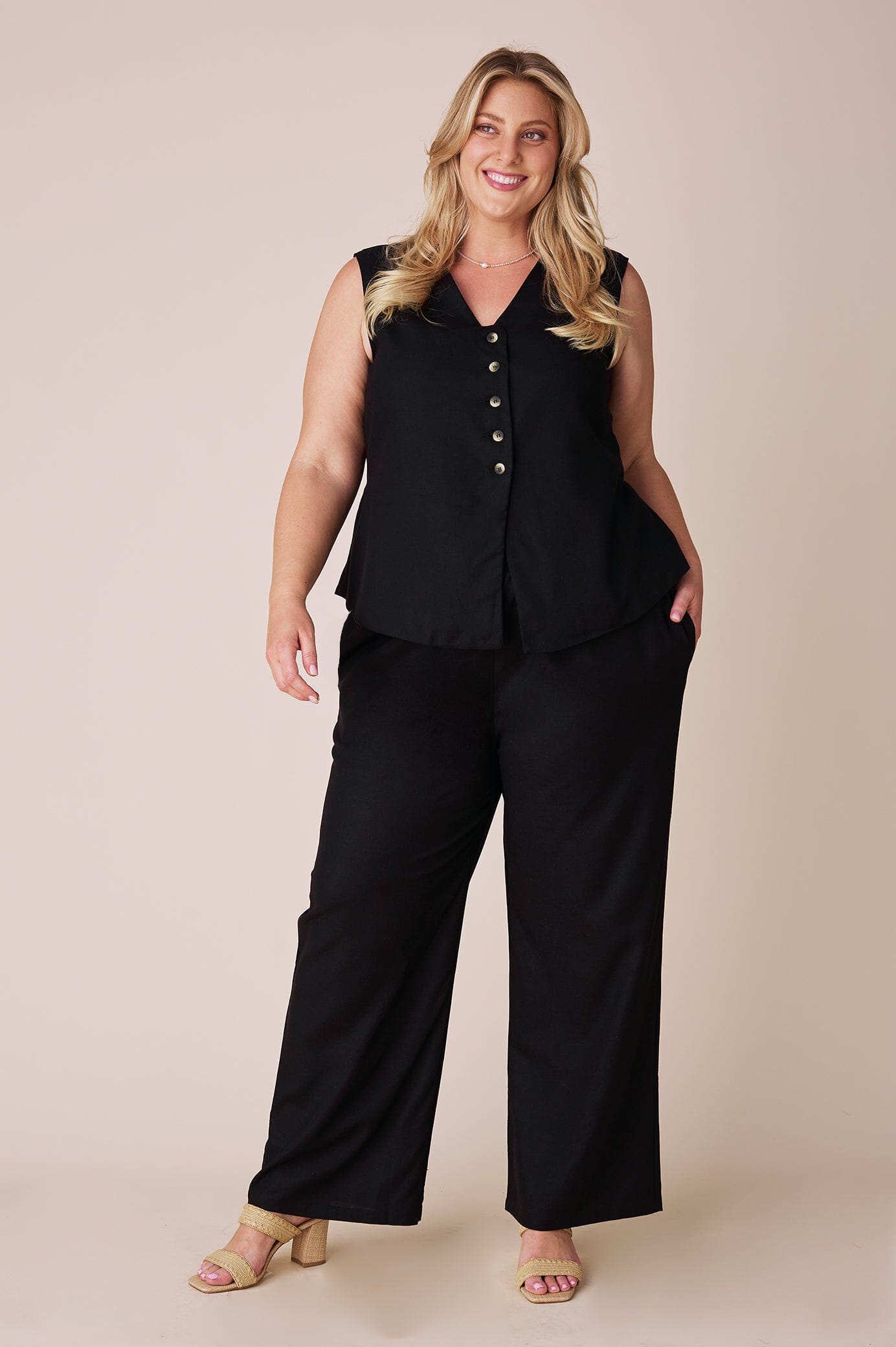 Jocelyn Pants Black