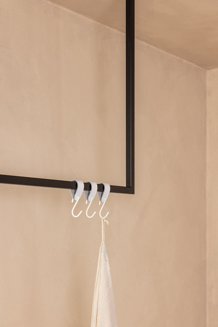 LEDER S-HAKEN (3er Set)