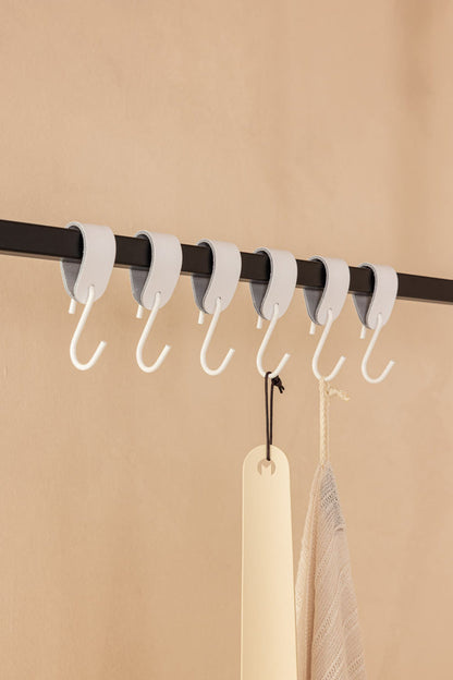 LEDER S-HAKEN (3er Set)