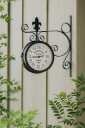 Metal Dual Sided Wall Clock