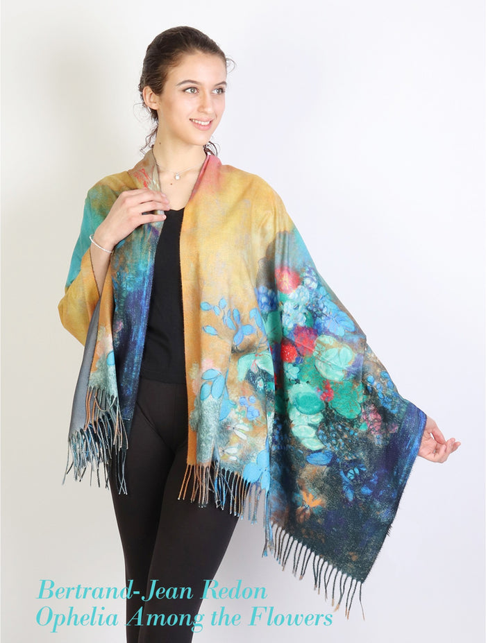Oil Painting Fashion Scarf