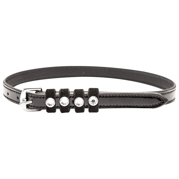 Black Patent/Crystal