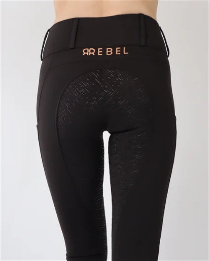 Rebel Logo Pull On - Black