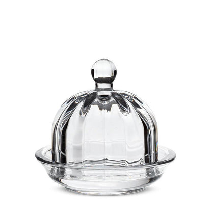 Small Optic Round Dish with Lid