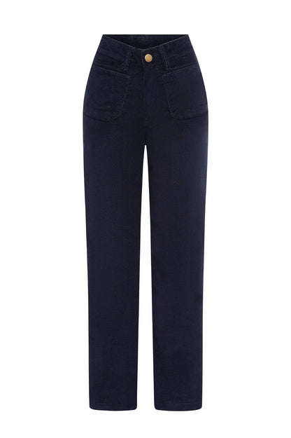Tamsin Corduroy Pants Navy