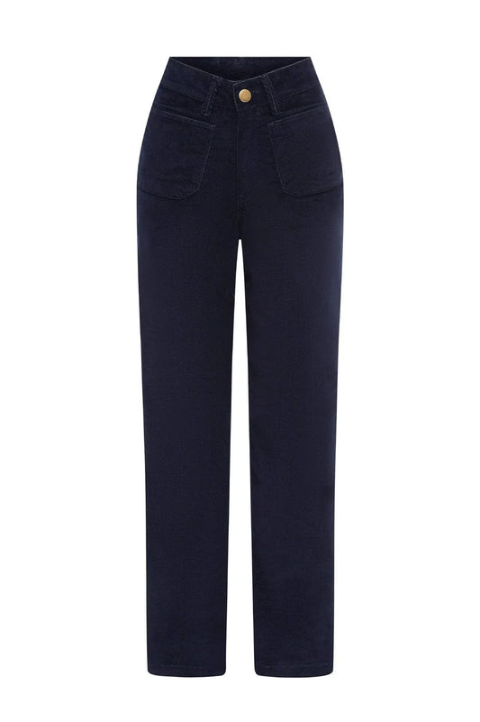 Tamsin Corduroy Pants Navy
