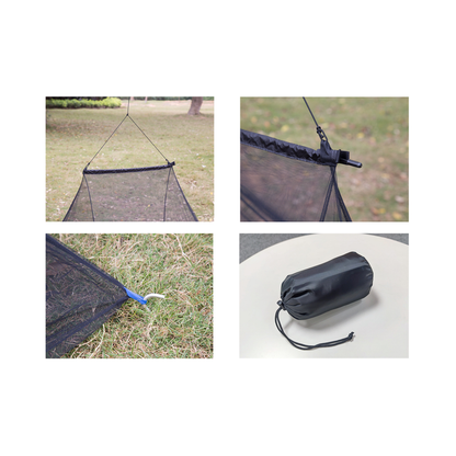 Ultra-Light Floorless Mosquito Net Shelter (Green)