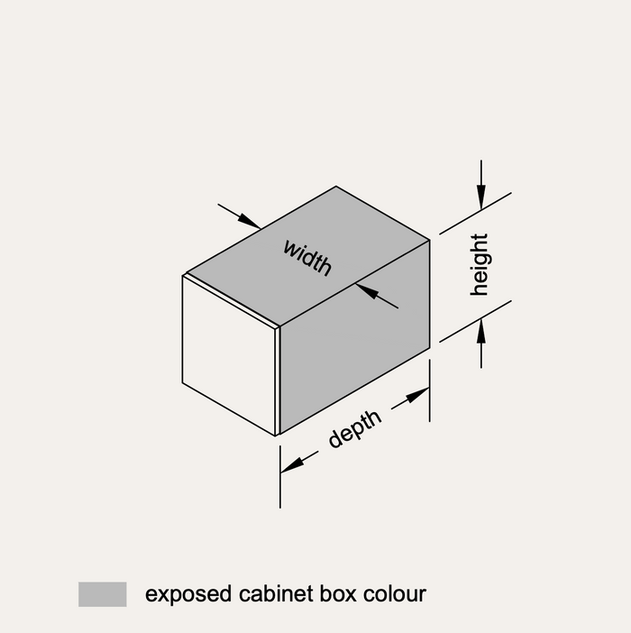 Wall - Deep (Left Hinge)