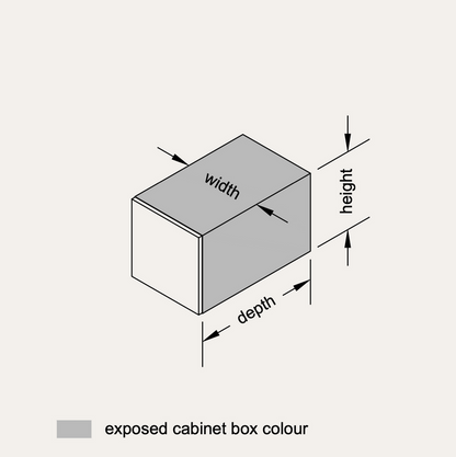 Wall - Deep (Left Hinge)