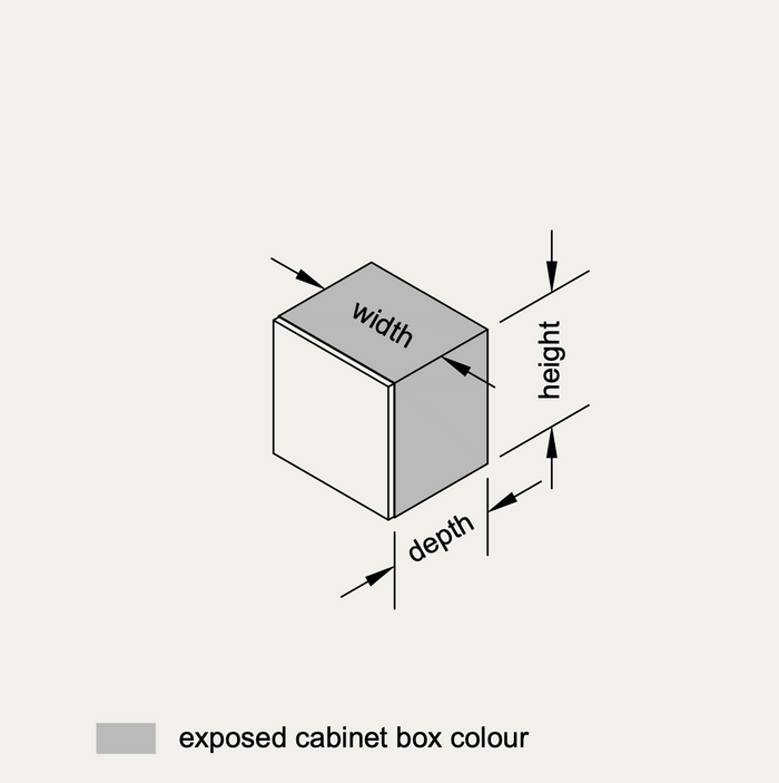 Wall - Short Standard (Left Hinge)