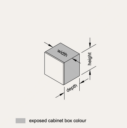 Wall - Short Standard (Left Hinge)
