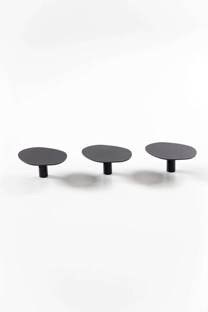 Wandhaken LOU (3er Set) in modernem, minimalistischen Design auf weißem Hintergrund