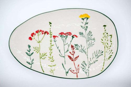 Wildflower Oval Platter